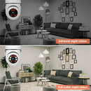 360° Panoramic WiFi IR IP E27 Light Bulb Camera 1080P HD Night Smart Home