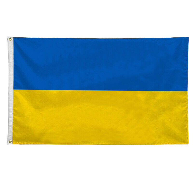 3x5 Ft Ukraine Flag Ukrainian Outdoor House Banner Grommets Quality Grommets