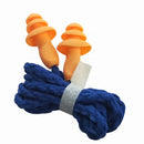 10Pcs Pairs Silicone Corded Ear Plugs Reusable Hearing Protection Earplugs 29DB