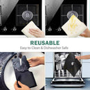 Gas Range Stove Top Burner Cover Protector Reusable Liner Clean Cook Non-Stick