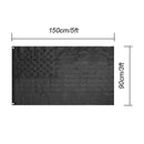 3x5FT Embroidered All Black American Flag US Black Flag Tactical Decor Blackout