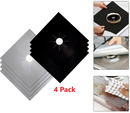 Gas Range Stove Top Burner Cover Protector Reusable Liner Clean Cook Non-Stick