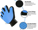 Pet Hair Remover Glove Brush Dog Cat Grooming Massage Soft Bath Deshedding Comb