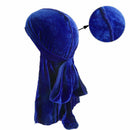 Women Men Unisex Velvet Durag Hat Cap Premium Designer Doo Rag Wave Biker Dance