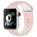 Silicone Sport Band 38mm 42mm For Nike+ Apple Watch Series 1 2 3 4 5 6 SE
