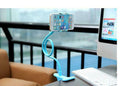 Flexible 360 Clip Mobile Cell Phone Holder Lazy Bed Desk Car Bracket Mount Stand