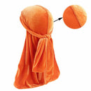 Women Men Unisex Velvet Durag Hat Cap Premium Designer Doo Rag Wave Biker Dance