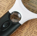 45X Magnifying Glass Handheld Magnifier 3 LED Light Reading Lens Jewelry Loupe