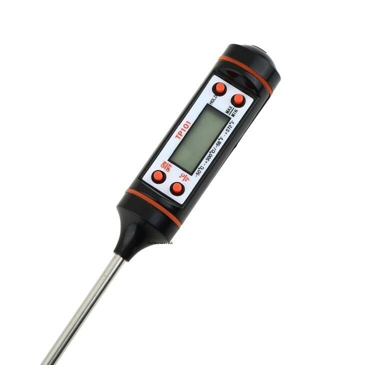 Instant Read Digital Grill Kitchen Meat Thermometer Probe BBQ Oven Food Cooking