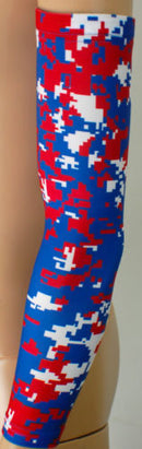 Compression Sports Arm Sleeve Digital Camo Baseball Football Basketball Sleeves