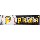 Wincraft MLB Pittsburgh Pirates WCR13295023 Bumper Strip, 3" x 12"