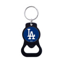 WinCraft Los Angeles Dodgers Black Bottle Opener Key Ring Keychain