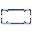 Wincraft MLB St. Louis Cardinals LIC Plate Frame Full Color