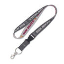 WinCraft Arizona State Sun Devils Lanyard with Detachable Buckle, 1" - Grey