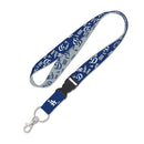 WinCraft Los Angeles Dodgers Scatter Lanyard w/ detachable buckle