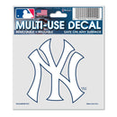 Wincraft MLB New York Yankees 84487010 Multi-Use Decal, 3" x 4"