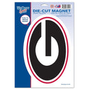Wincraft NCAA Georgia, University of 81502011 University of Georgia Die Cut Logo Magnet, Small, Black