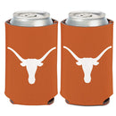 WinCraft NCAA University Texas Longhorns 1 Pack 12 oz. 2-Sided Can Cooler