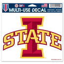 Wincraft NCAA Iowa State University Multi-Use Colored Decal, 5" x 6"