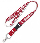 WinCraft Alabama Crimson Tide Premium Lanyard Key Chain, Roll Tide Edition