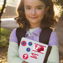 Wincraft MLB Chicago White Sox Vinyl Sticker Sheet, 5" x 7"