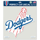 Wincraft MLB Los Angeles Dodgers 16746013 Perfect Cut Color Decal, 8" x 8", Black