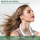 Portable USB Rechargeable Neckband Lazy Mini Hanging Dual Cooling Neck Fan USA