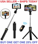 Remote Selfie Stick Tripod Phone Desktop Stand Desk Holder For iPhone Samsung