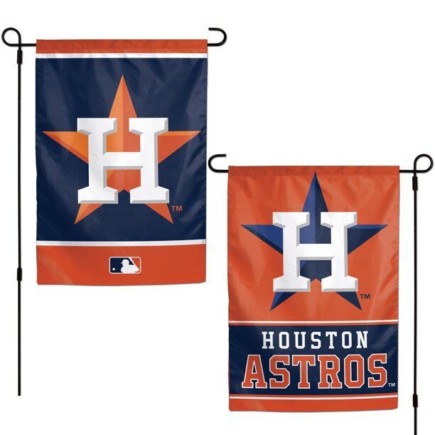Houston Astros WinCraft 12" x 18" Double-Sided Garden Flag MLB