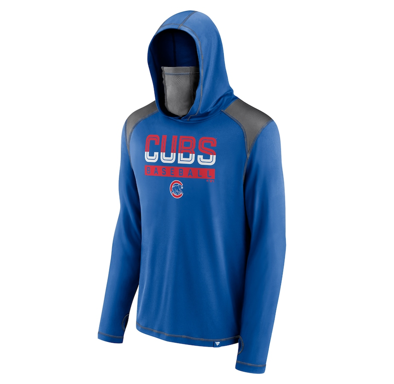 Chicago Cubs Fanatics Branded First Sprint Transitional Pullover Hoodie