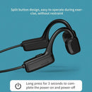 Bone Conduction Headphones Bluetooth 5.0 Wireless Earbuds Outdoor Sport Headset