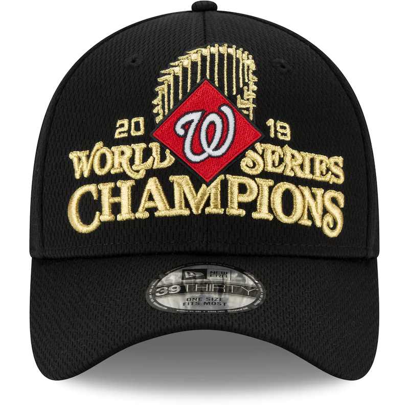 New Era Washington Nationals 2019 World Series 39THIRTY Locker Room Flex Hat Cap