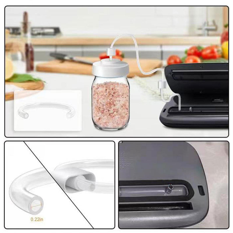 Canning Jar Sealer Vacuum Sealing Hose for Mason Jars Compatible with Food Saver