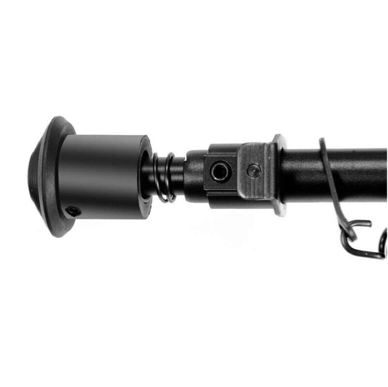 6-9" Hunting Rifle Bipod Spring Return 360° Swivel Picatinny Rail Mount Adapter