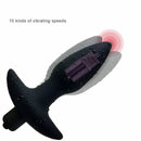 10-SPEED-VIBRATOR-VIBRATING-SILICONE-ANAL-BUTT-PLUG-SEX TOY-COUPLE-WOMEN-GIFT-US