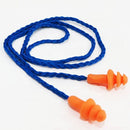 10Pcs Pairs Silicone Corded Ear Plugs Reusable Hearing Protection Earplugs 29DB