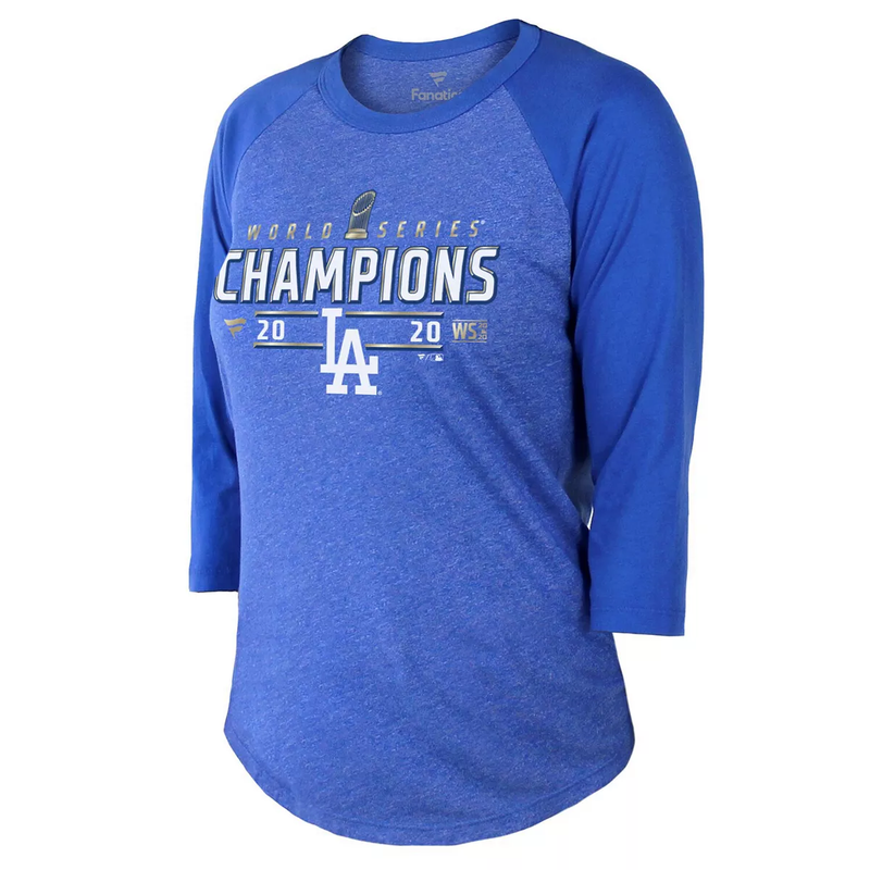 Los Angeles Dodgers Women's 2020 World Series Champions Shirt - Medium