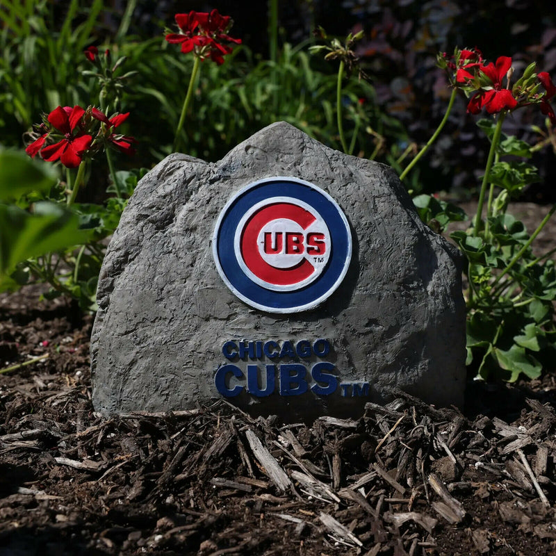 Chicago Cubs MLB Baseball Garden Stone Outdoor Decor