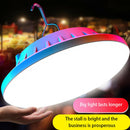Rechargeable 60 LED Outdoor Camping Tent Light USB & Solar Lantern Hiking Lamp