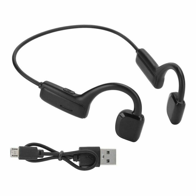 Bone Conduction Headphones Bluetooth 5.0 Wireless Earbuds Outdoor Sport Headset