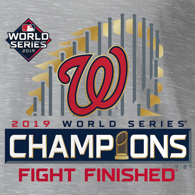 Washington Nationals 2019 World Series Champions Locker Room T-Shirt - XL