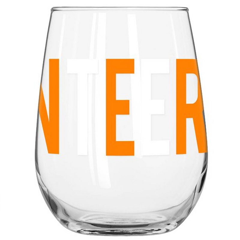 Tennessee Volunteers 16oz. Overtime Curved Glass