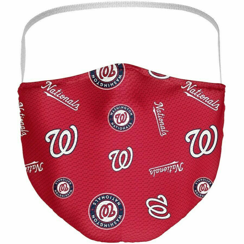 3 Pack Washington Nationals Licensed MLB Washable Resuable Face Mask Cover