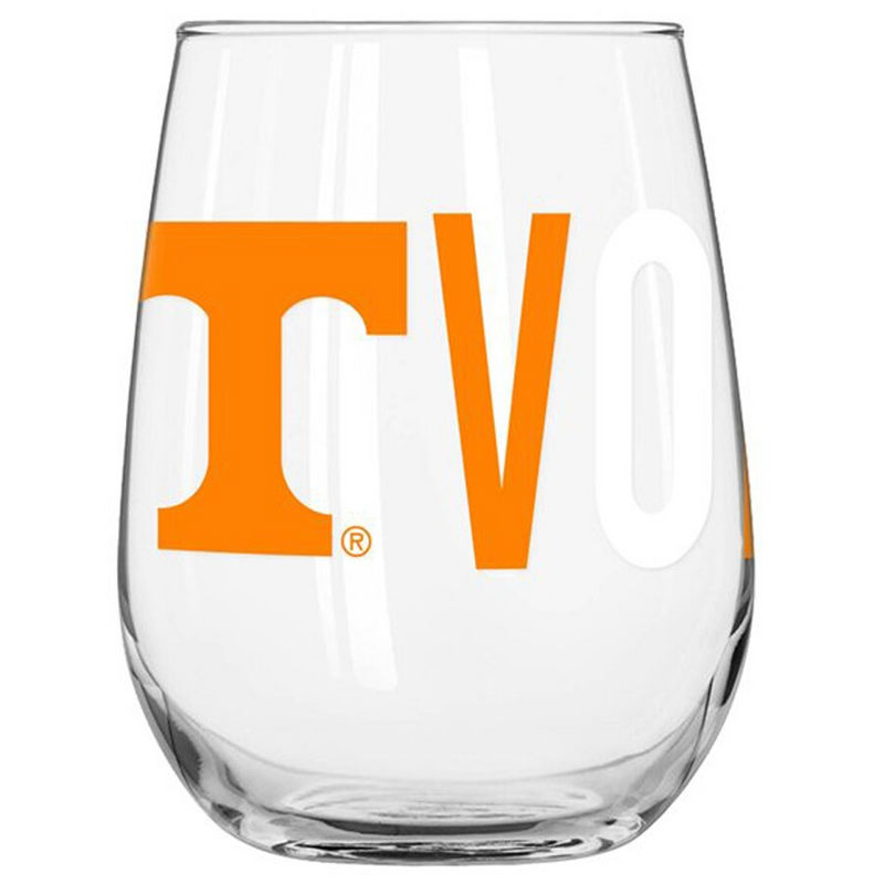 Tennessee Volunteers 16oz. Overtime Curved Glass