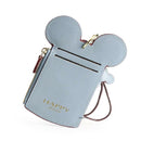 Name ID Card Holder Badge Wallet Purse Neck Lanyard for Mickey Mouse Fans