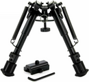 6-9" Hunting Rifle Bipod Spring Return 360° Swivel Picatinny Rail Mount Adapter