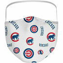 3 Pack Chicago Cubs Officially Licensed MLB Washable Resuable Face Mask Cover