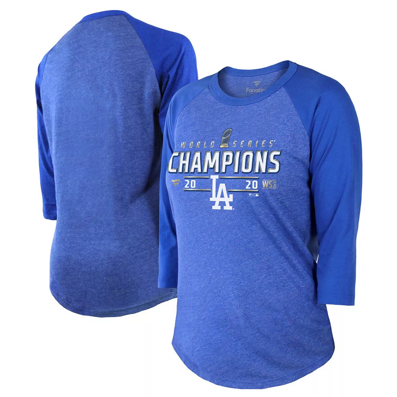 Los Angeles Dodgers Women's 2020 World Series Champions Shirt - Medium
