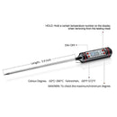 Instant Read Digital Grill Kitchen Meat Thermometer Probe BBQ Oven Food Cooking