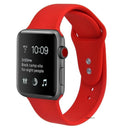 Silicone Strap Band for Apple Watch Sports Series 6 5 4 3 2 1 SE 38/40/42/44mm